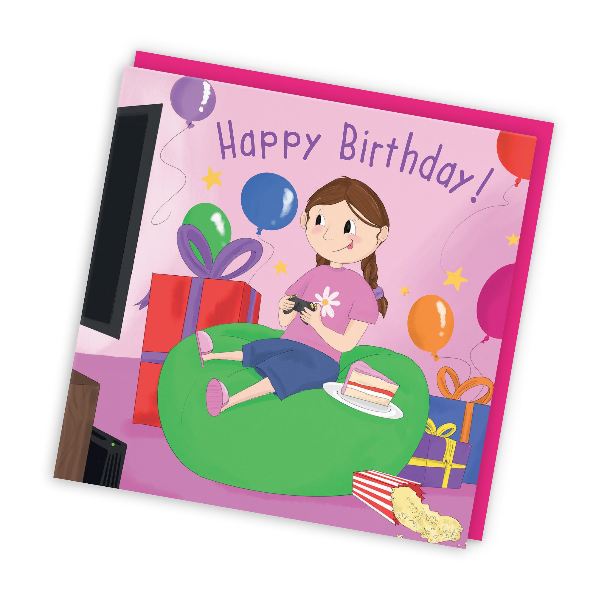 Gaming Girls Birthday Card Adventurers - Default Title (TH03496)