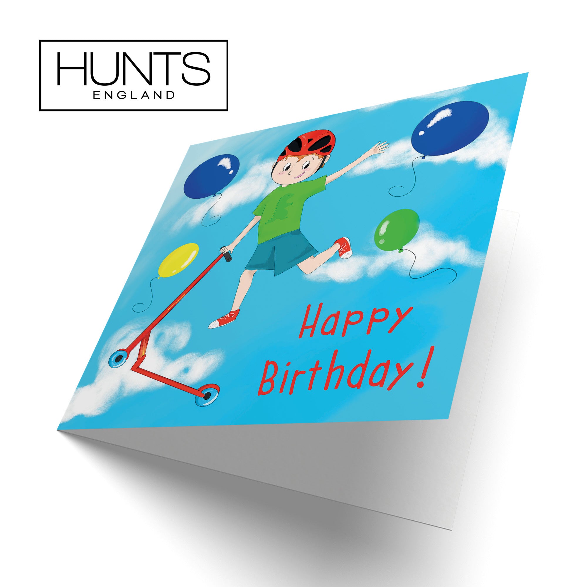 Tricks Scooter Boys Birthday Card Adventurers - Default Title (TH03499)