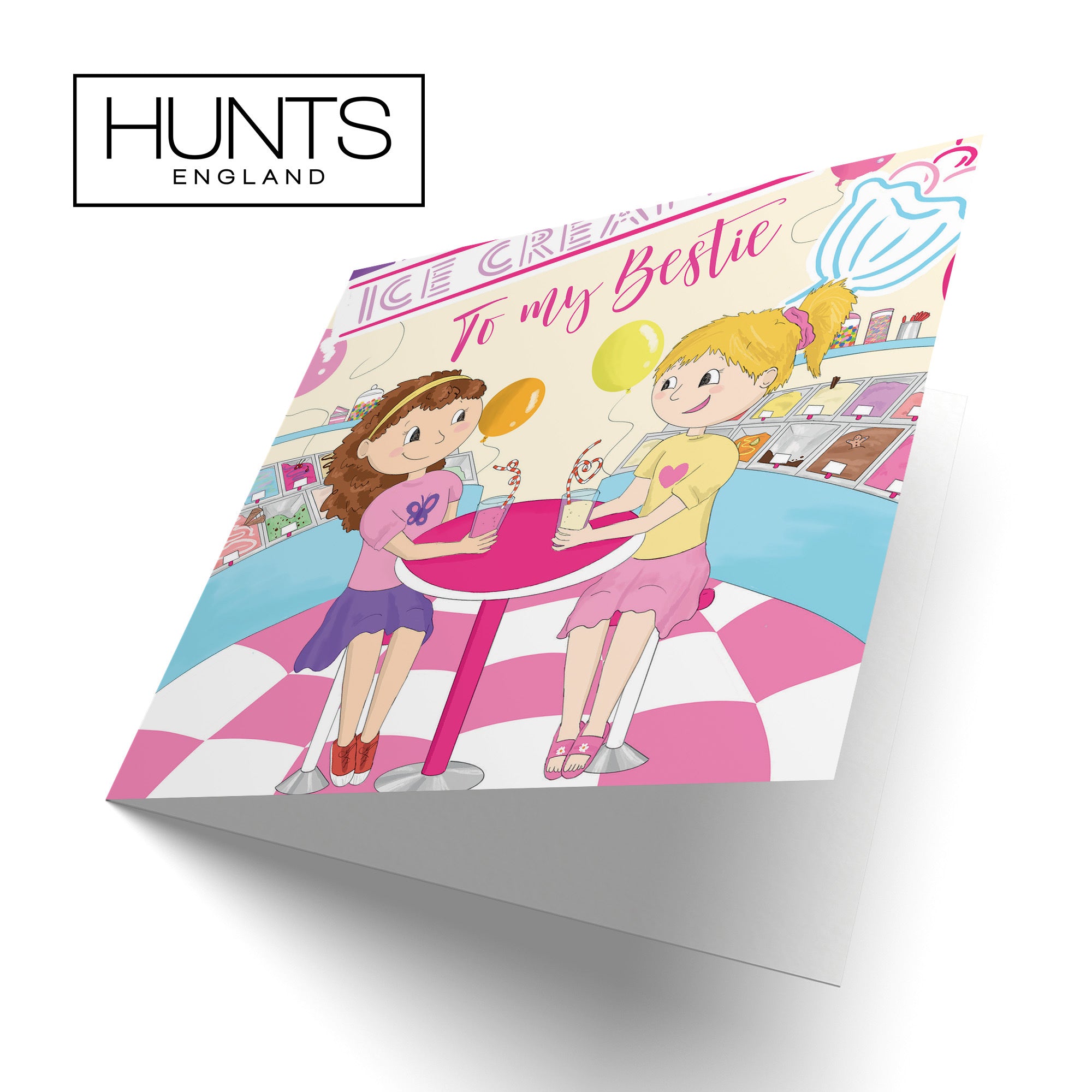 Bestie Milkshakes Birthday Card Happy Times - Default Title (TH03521)