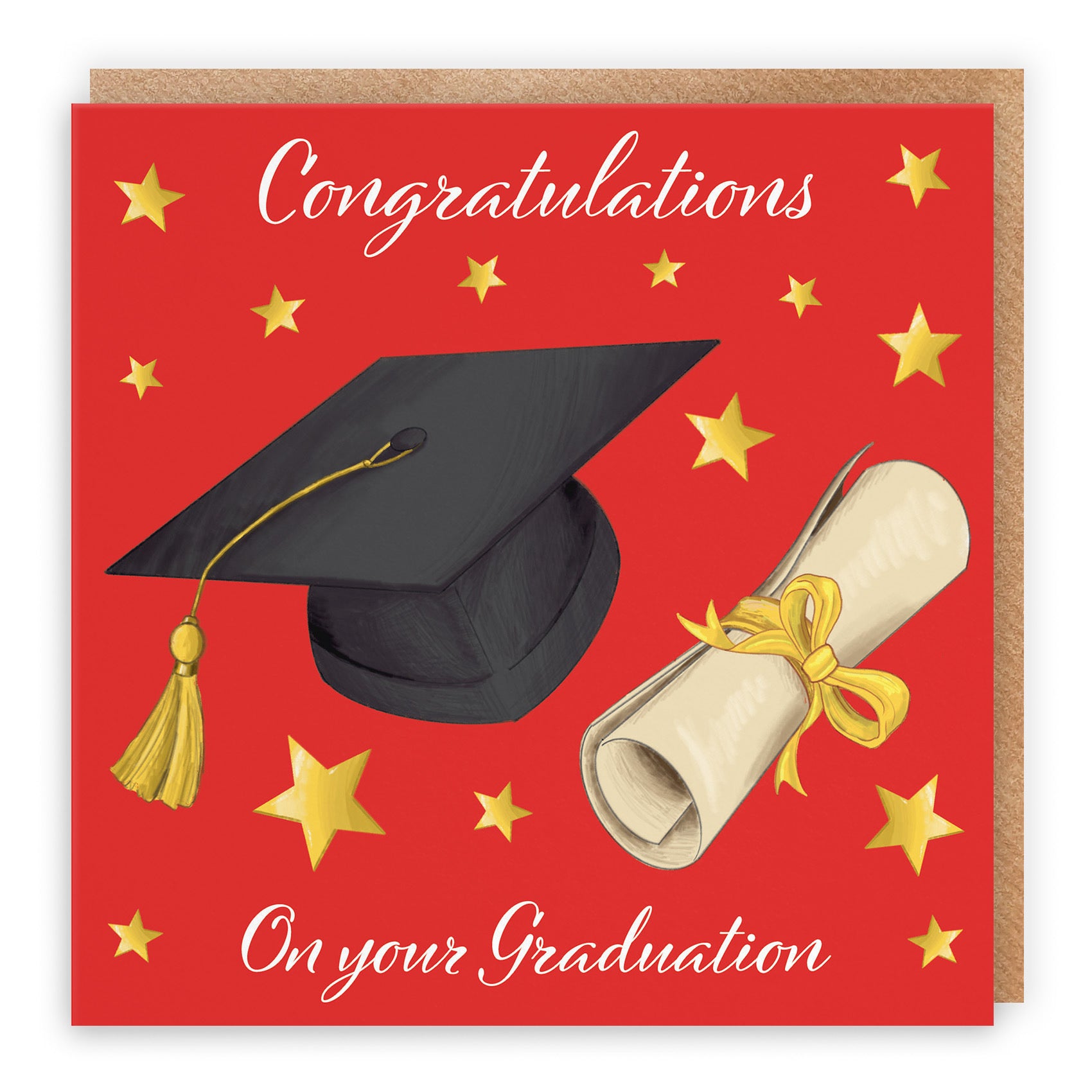 Graduation Congratulations Card Stars - Default Title (TH03561)