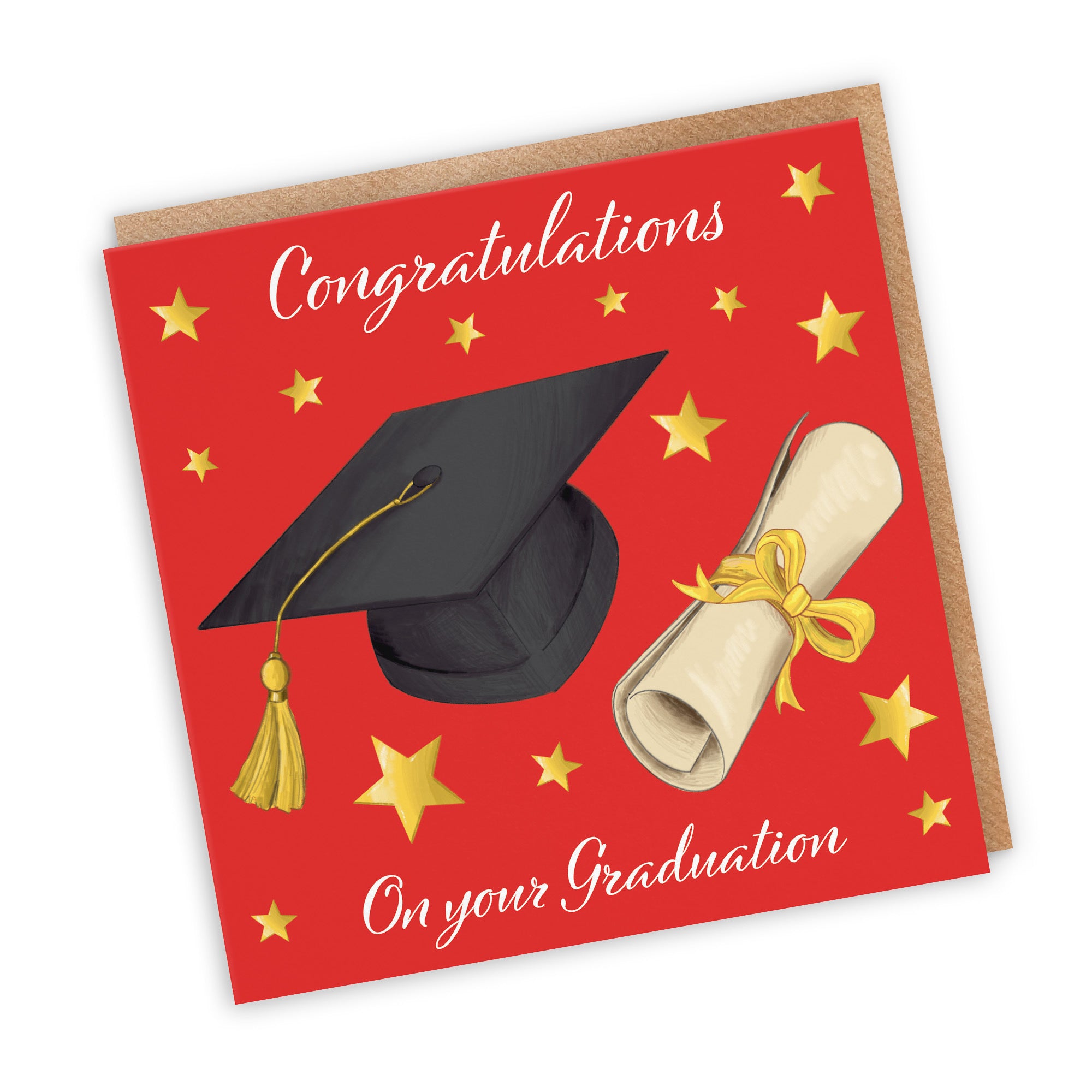 Graduation Congratulations Card Stars - Default Title (TH03561)