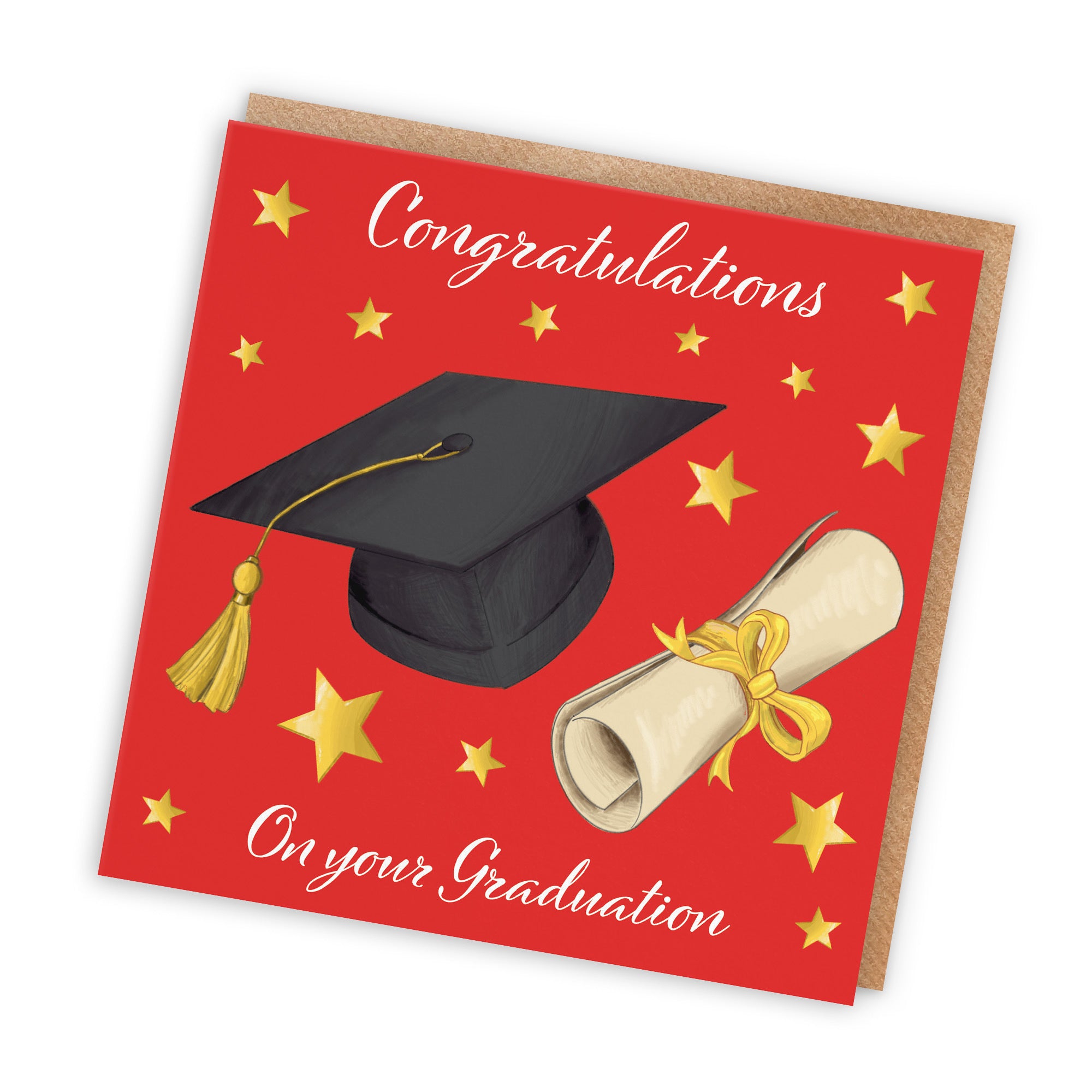 Graduation Congratulations Card Stars - Default Title (TH03561)