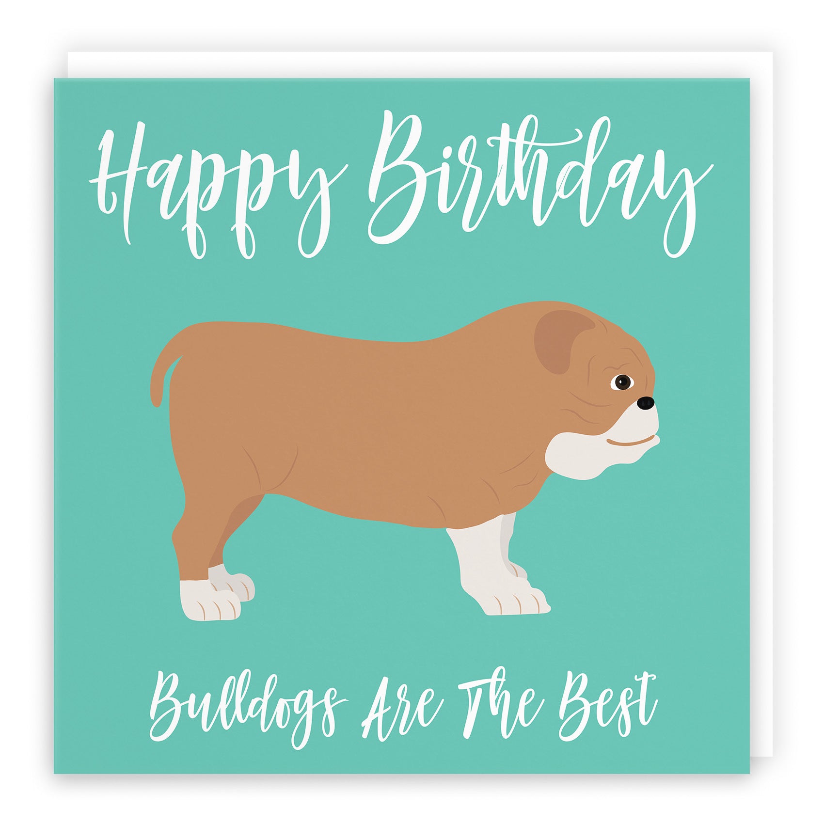 Bulldog Birthday Card Iconic - Default Title (TH03564)