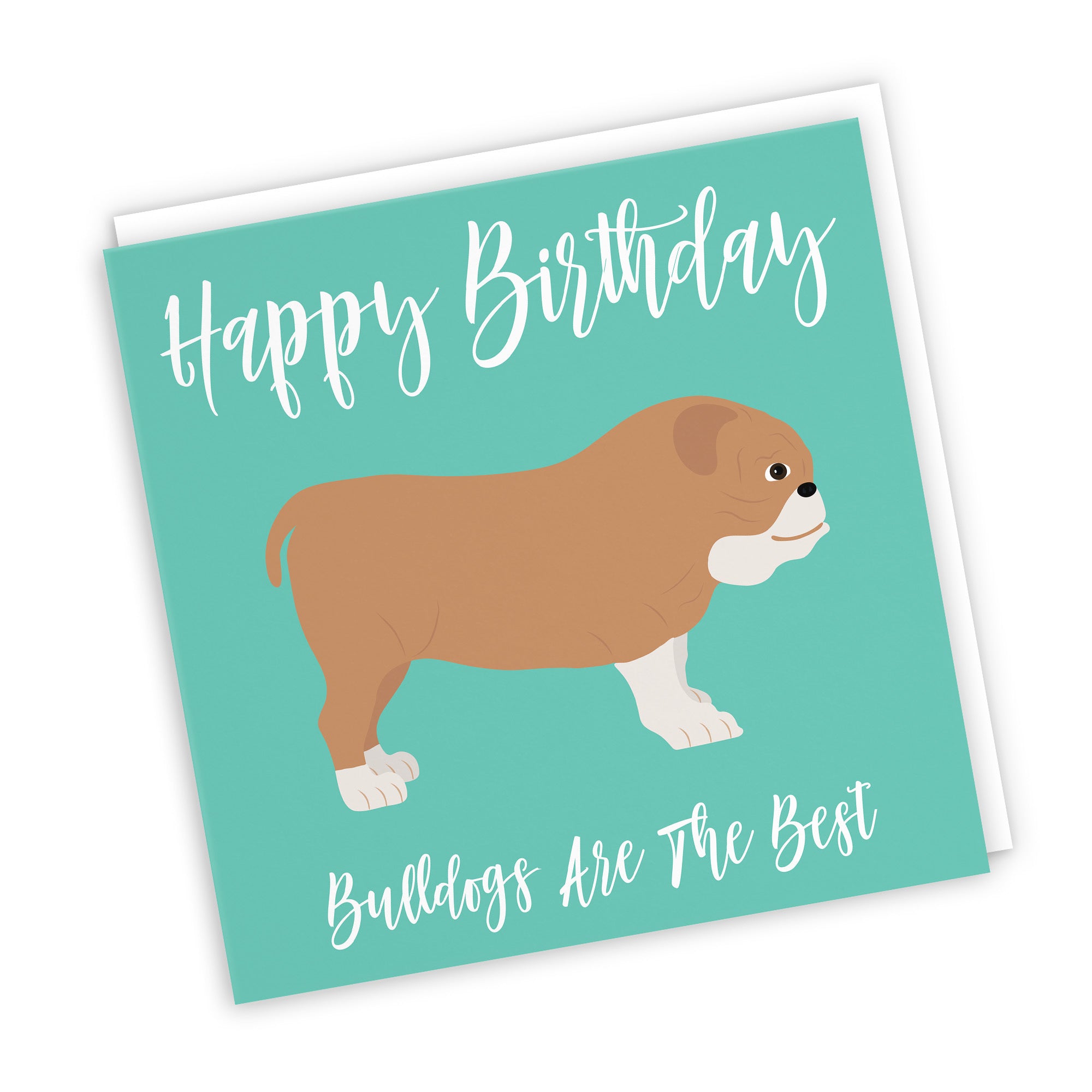 Bulldog Birthday Card Iconic - Default Title (TH03564)