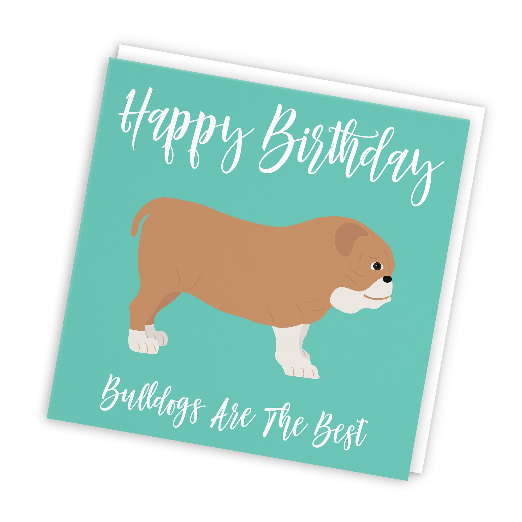 Bulldog Birthday Card Iconic - Default Title (TH03564)