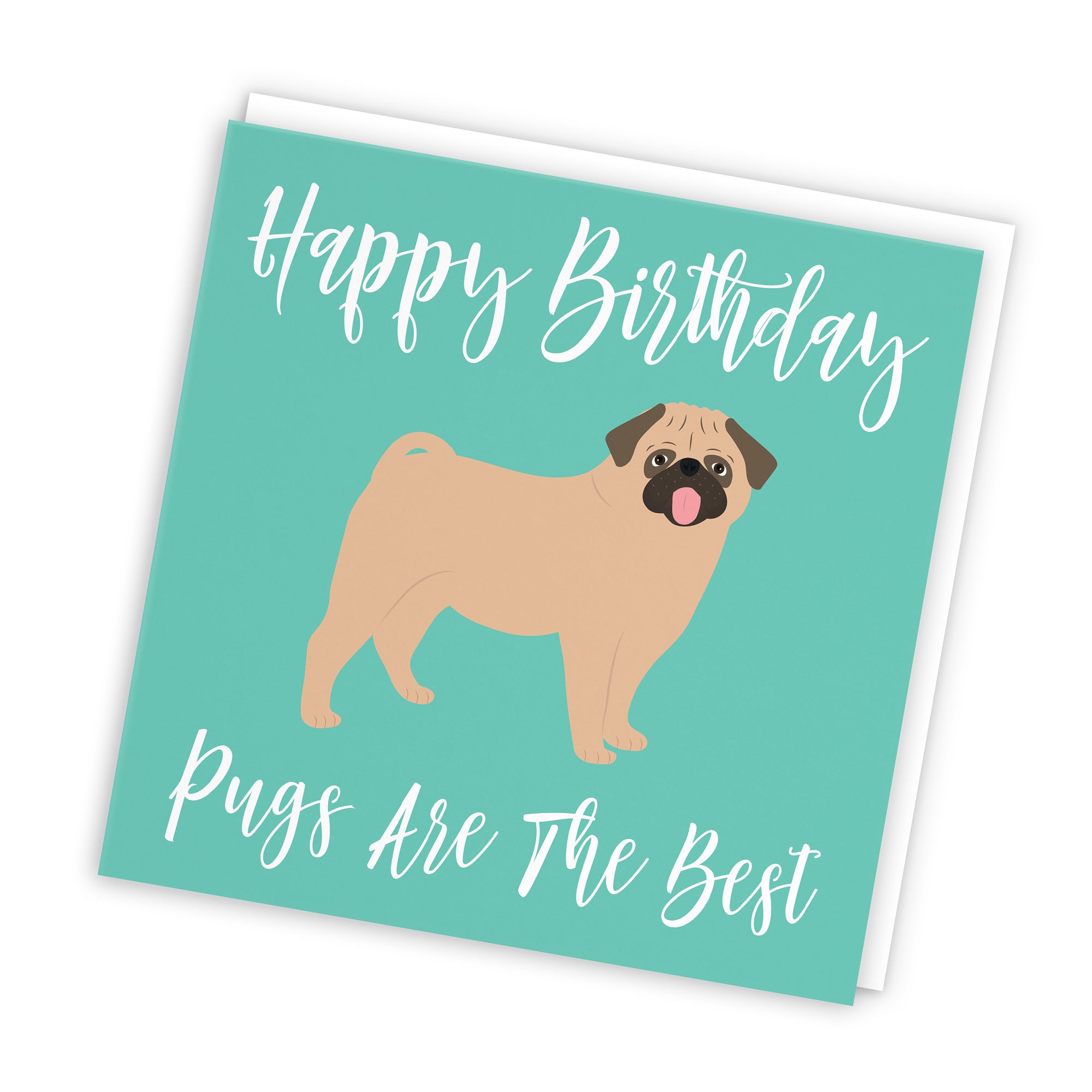 Pug Dog Birthday Card Iconic - Default Title (TH03565)