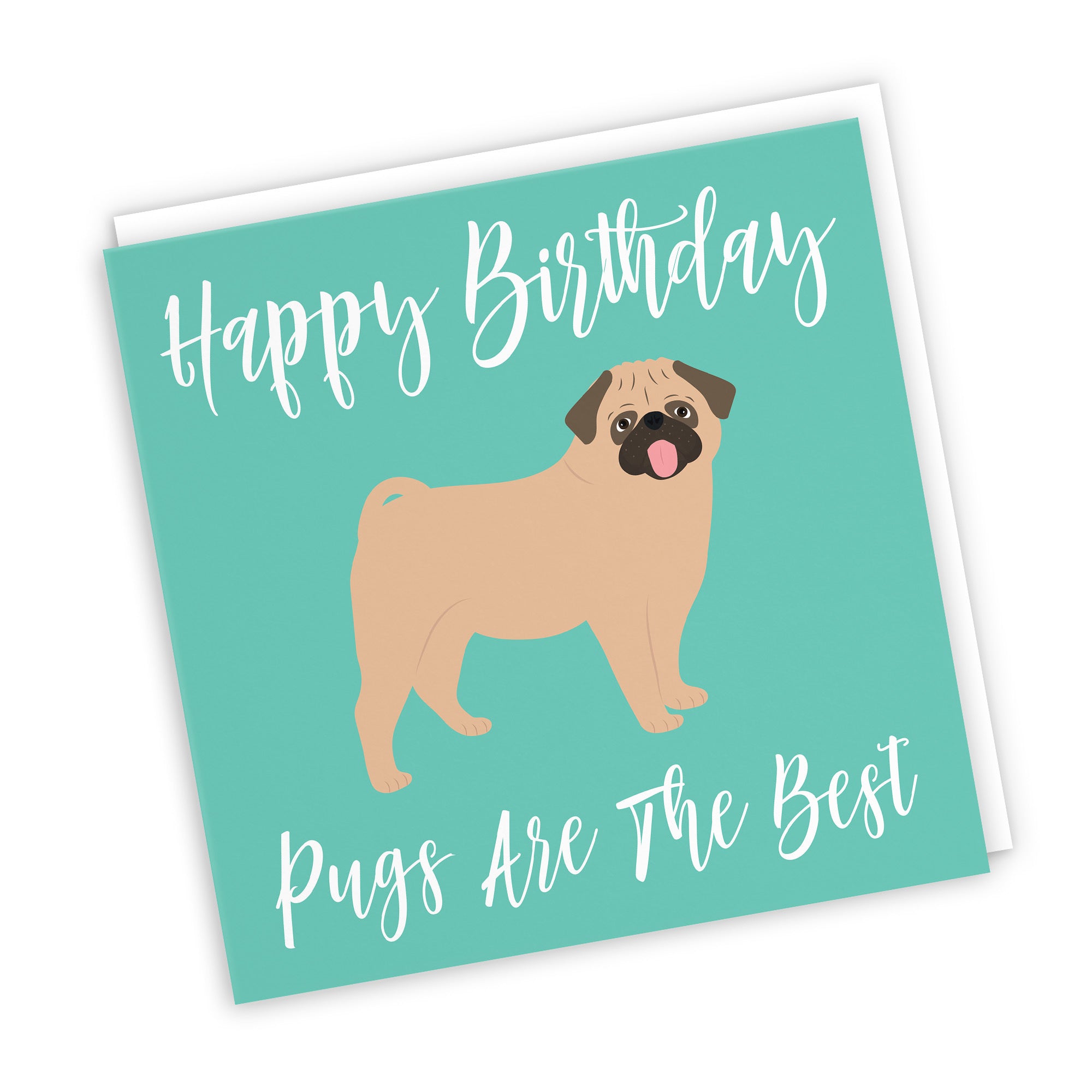 Pug Dog Birthday Card Iconic - Default Title (TH03565)