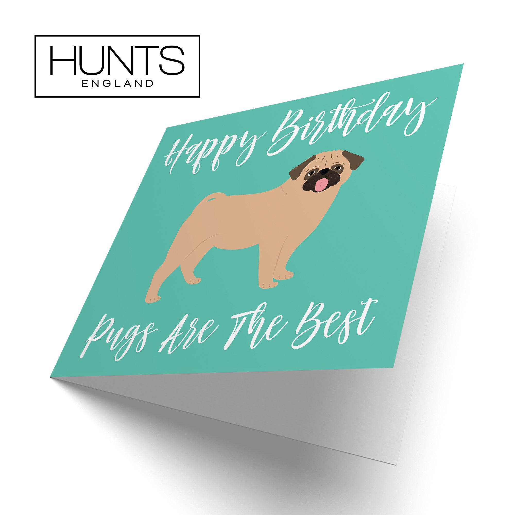 Pug Dog Birthday Card Iconic - Default Title (TH03565)