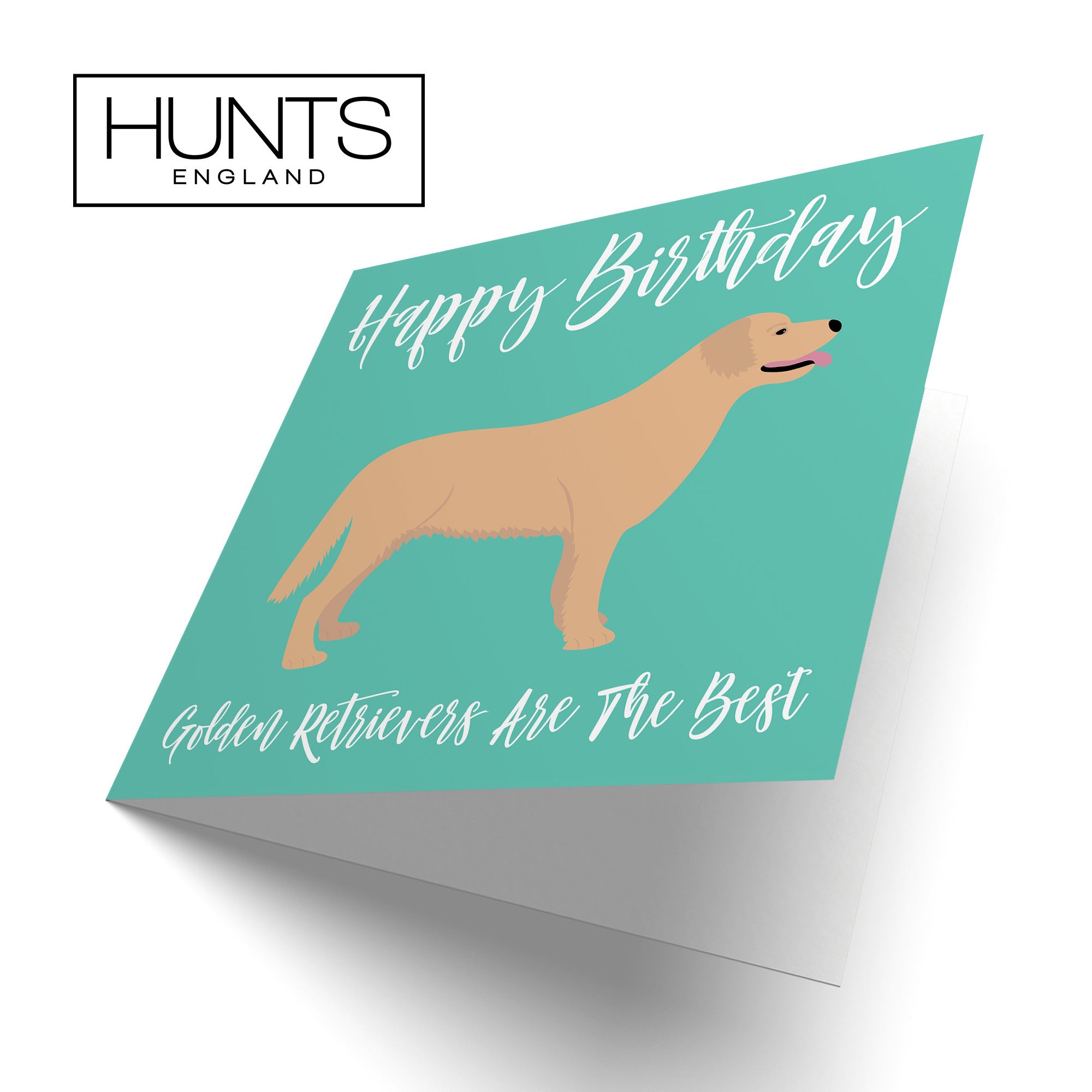 Golden Retriever Dog Birthday Card Iconic - Default Title (TH03567)