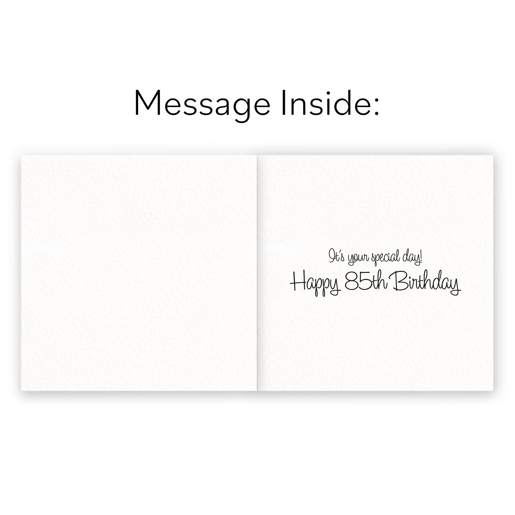 85th Birthday Card Vintage Motorbike Milo's Gallery