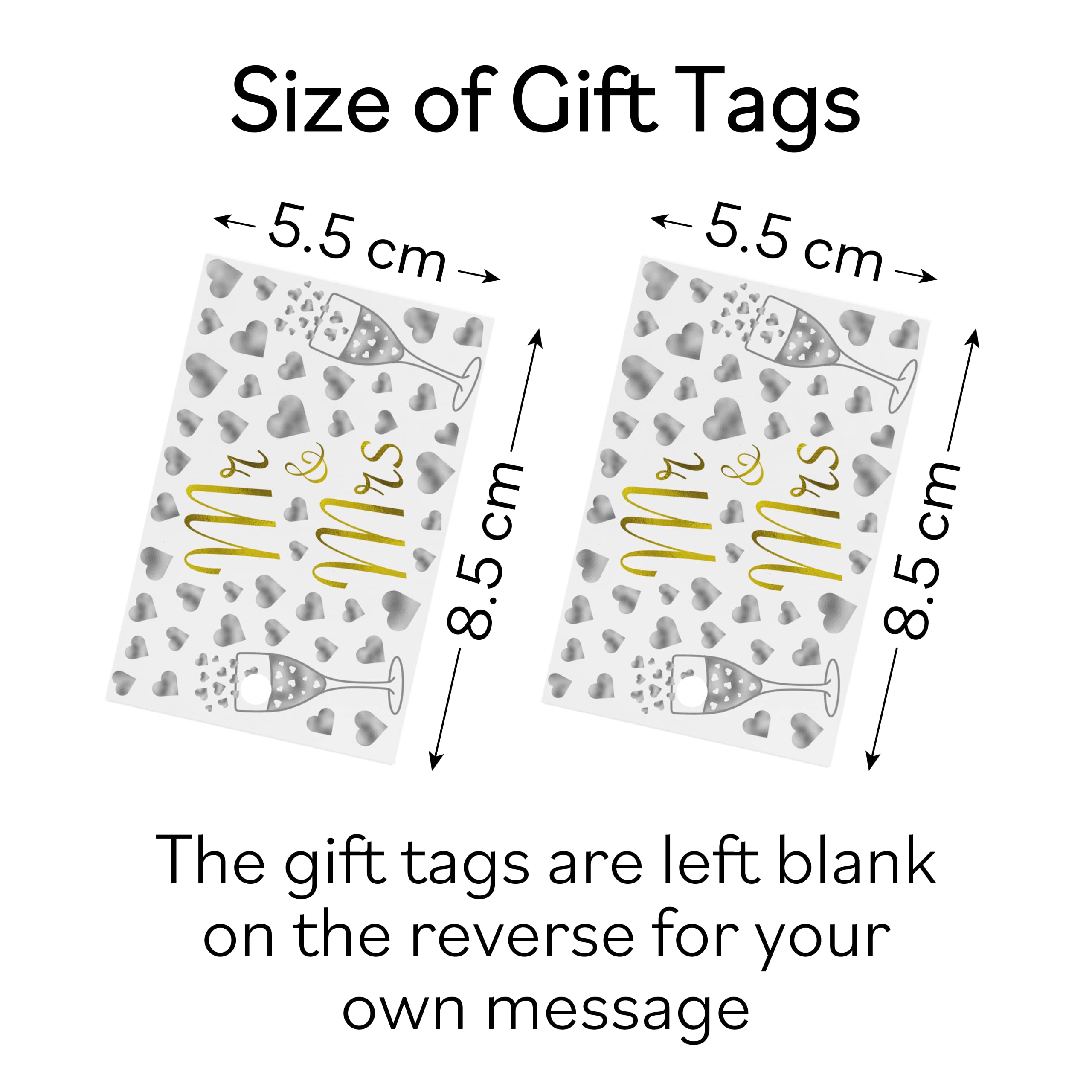 Mr And Mrs Wedding Gift Wrap And Tags Iconic