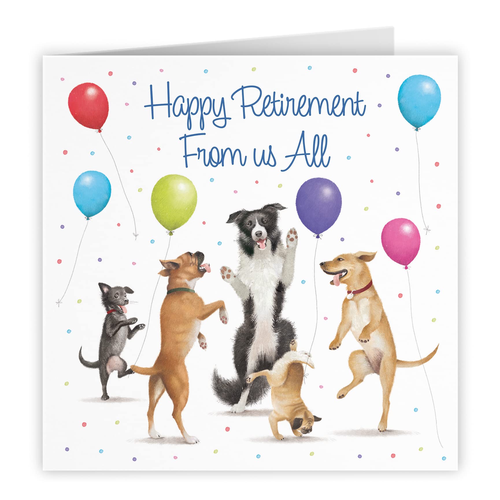 Retirement Card From Us All Dancing Dogs Milo's Gallery