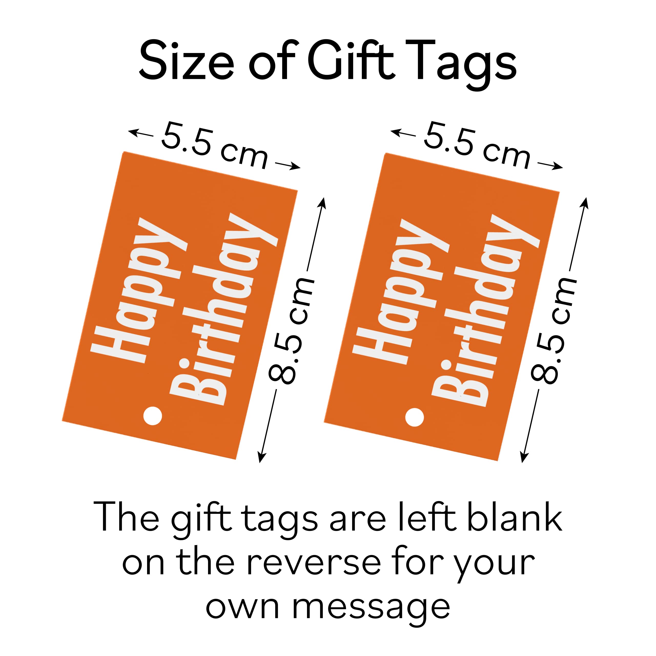 16th Birthday Orange Gift Wrap And Tags Urban Colour