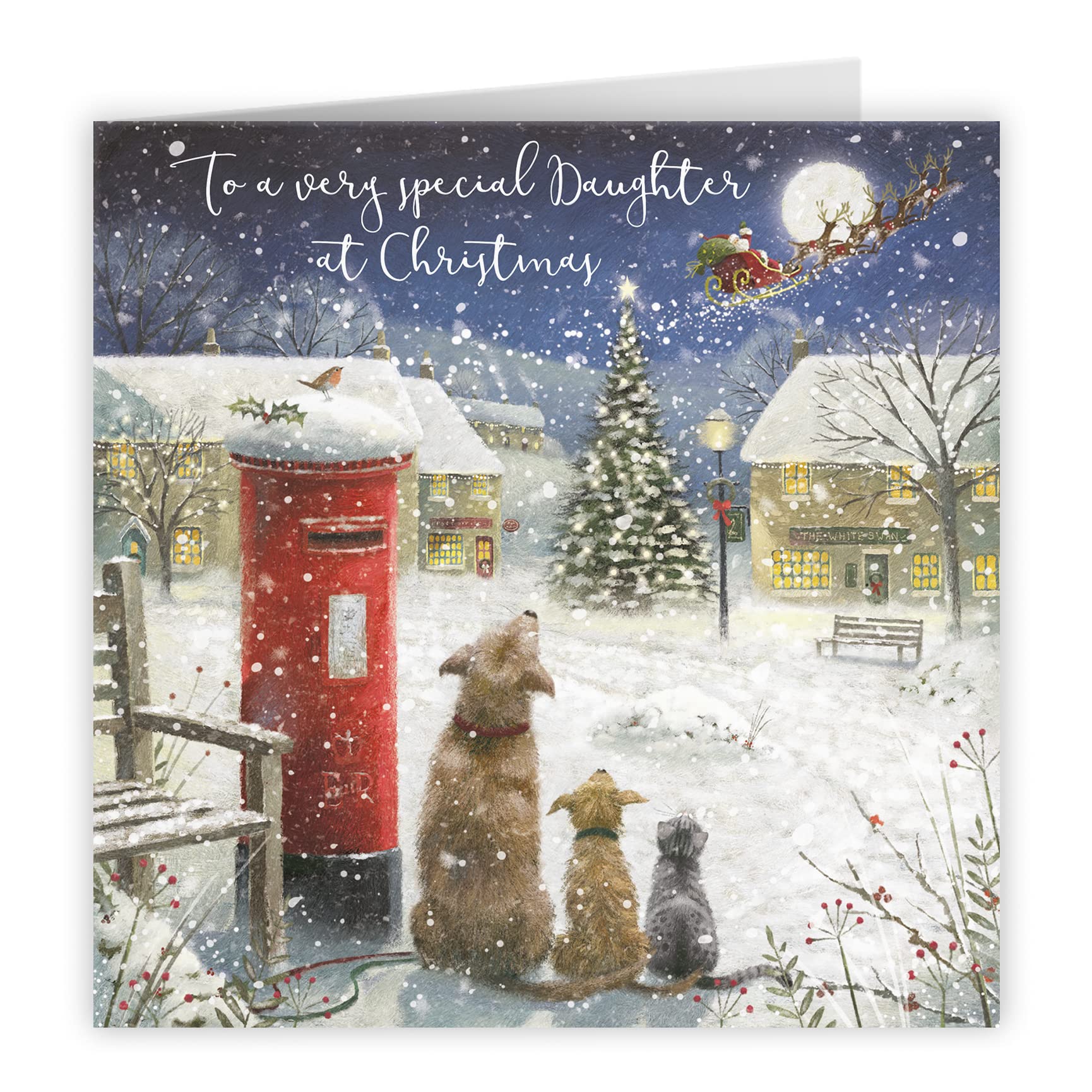 Daughter Magical Christmas Card Milo's Gallery