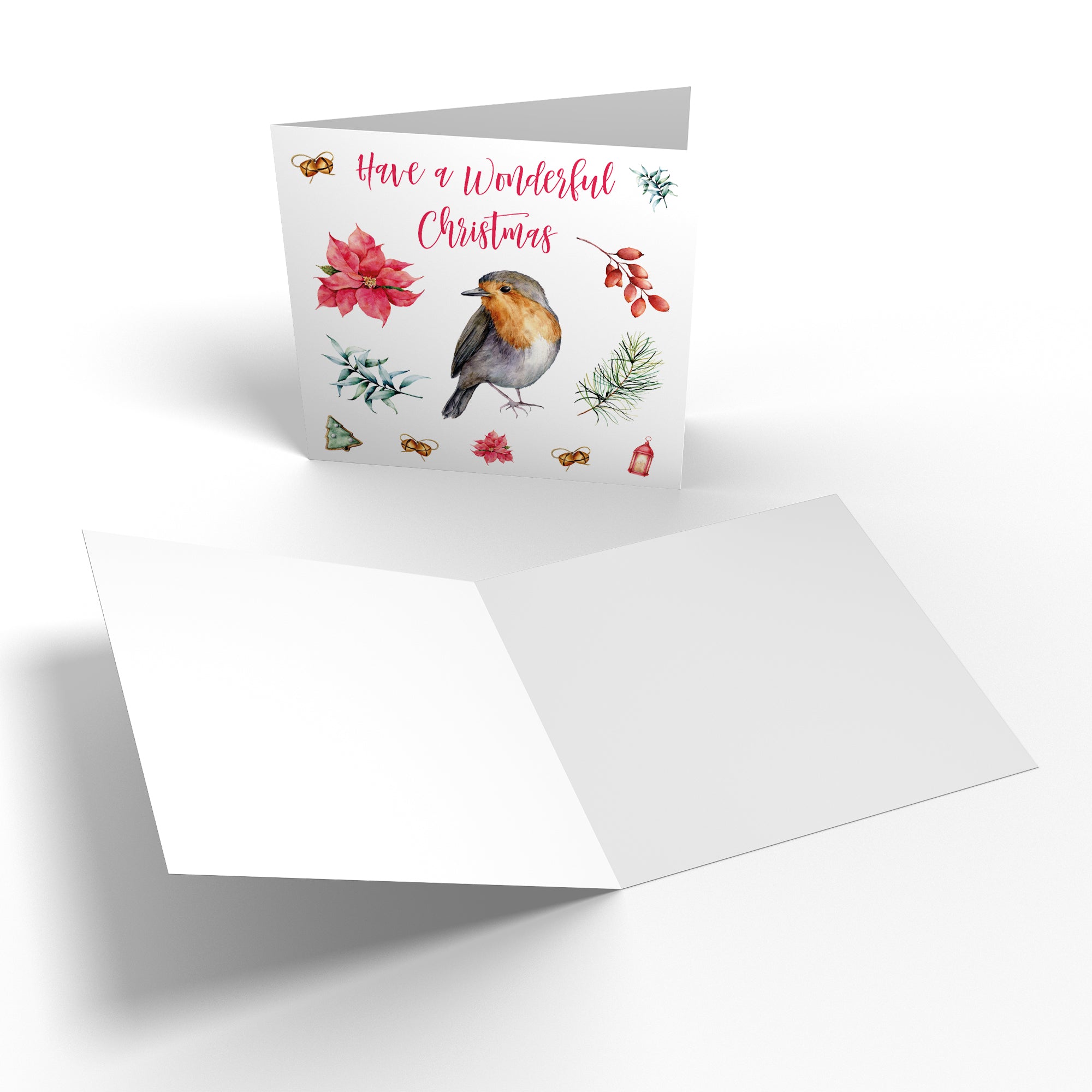 Artistic Mixed Pack Of 10 Christmas Cards And Envelopes