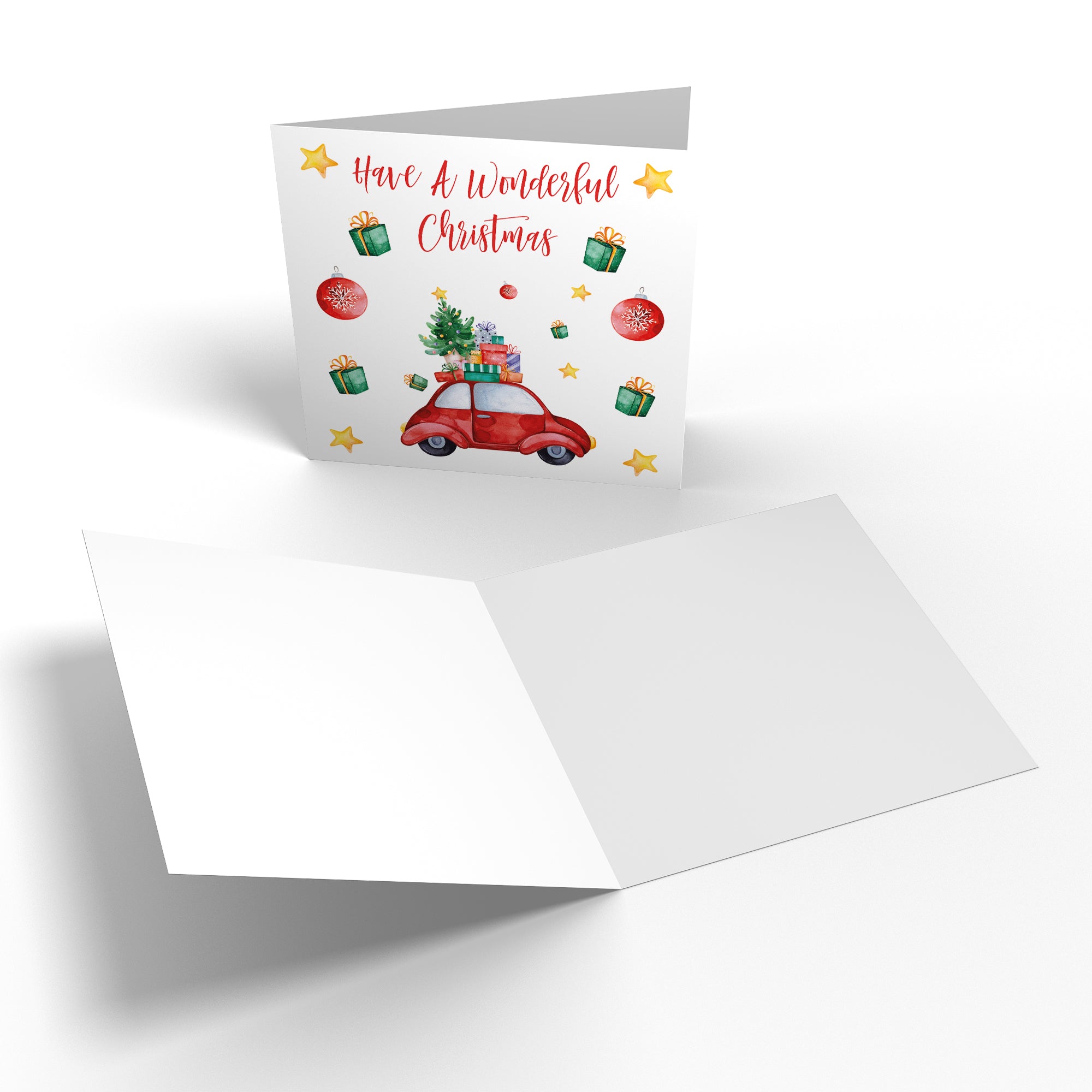 Artistic Mixed Pack Of 10 Christmas Cards And Envelopes