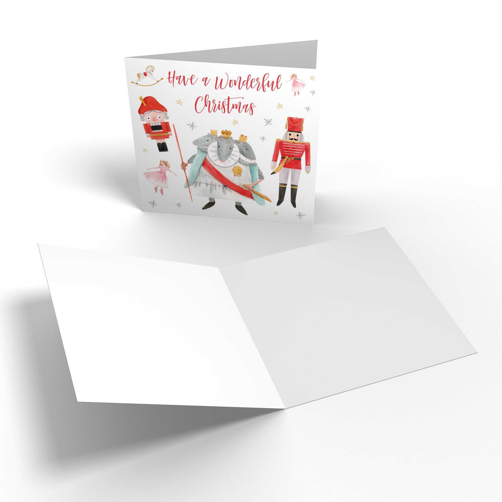 Artistic Mixed Pack Of 10 Christmas Cards And Envelopes