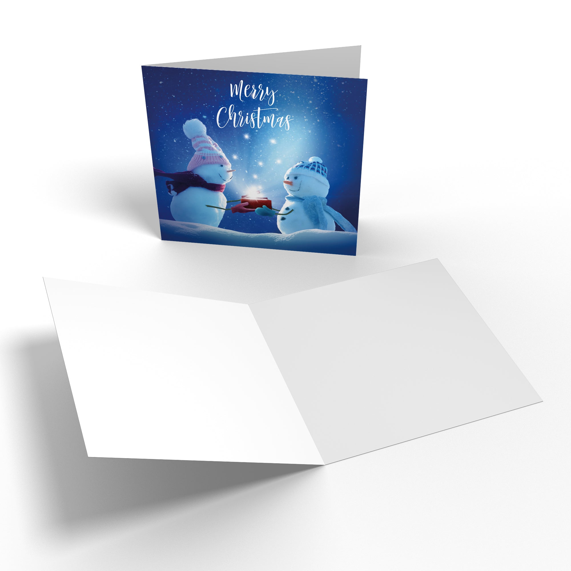 Snowmen Mixed Pack Of 10 Christmas Cards And Envelopes