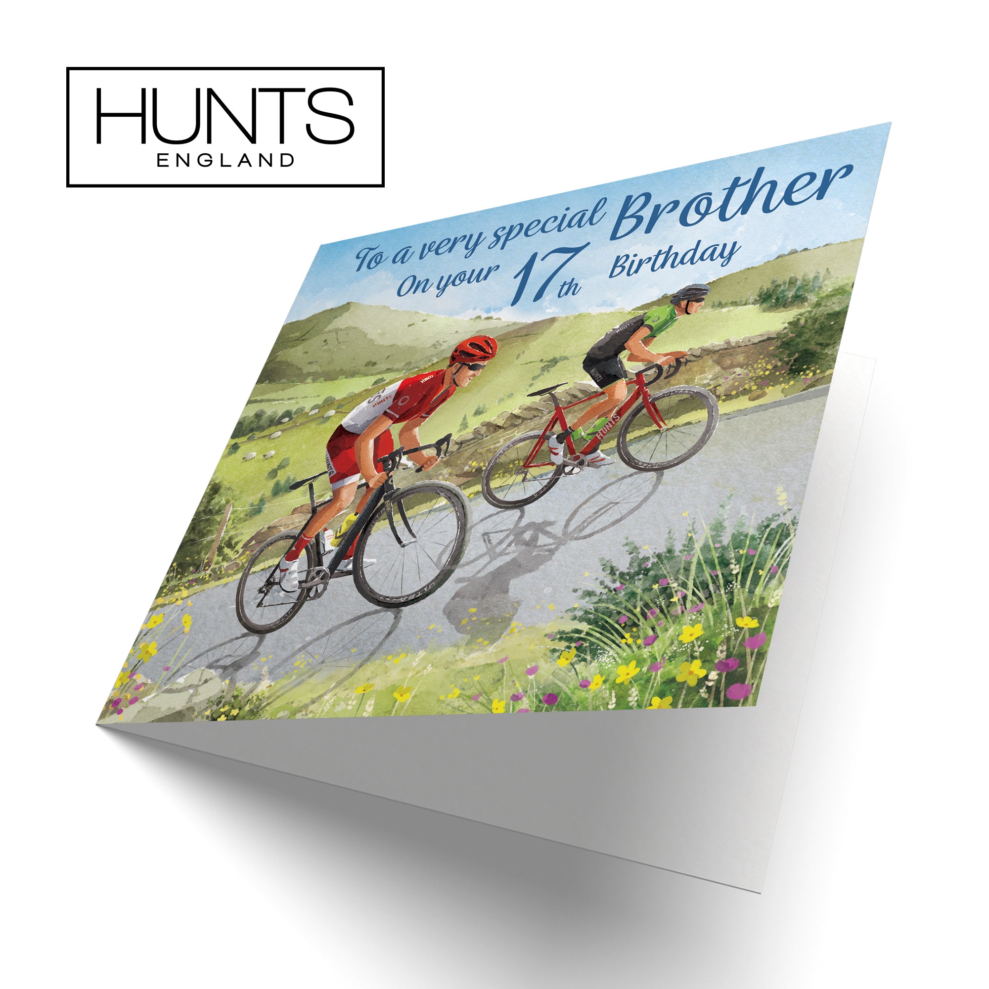 17th Brother Birthday Card Road Cycling Milo's Gallery