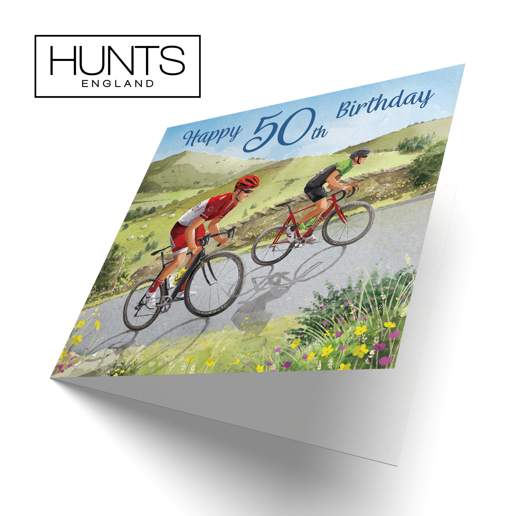 50th Birthday Card Road Cycling Milo's Gallery