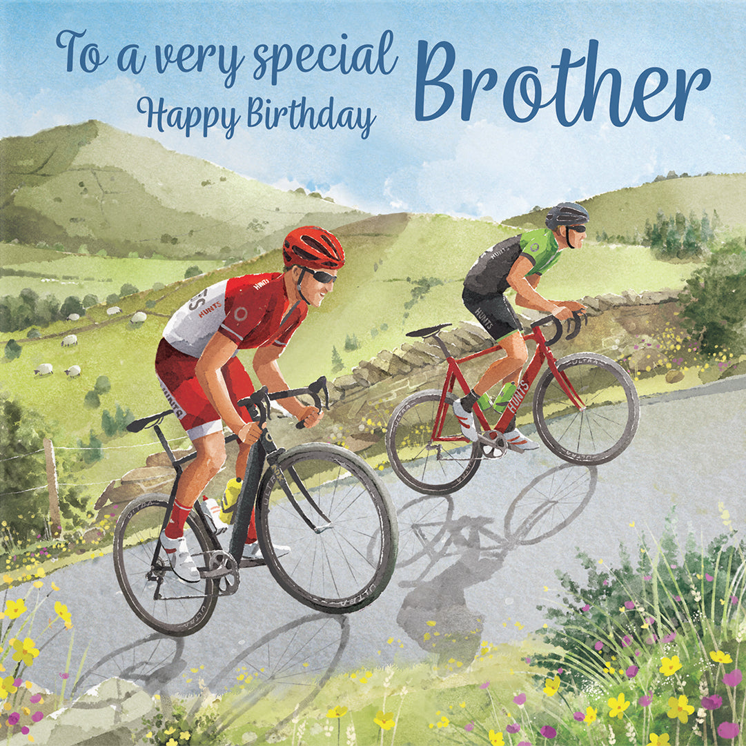 Brother Birthday Card Road Cycling Milo's Gallery