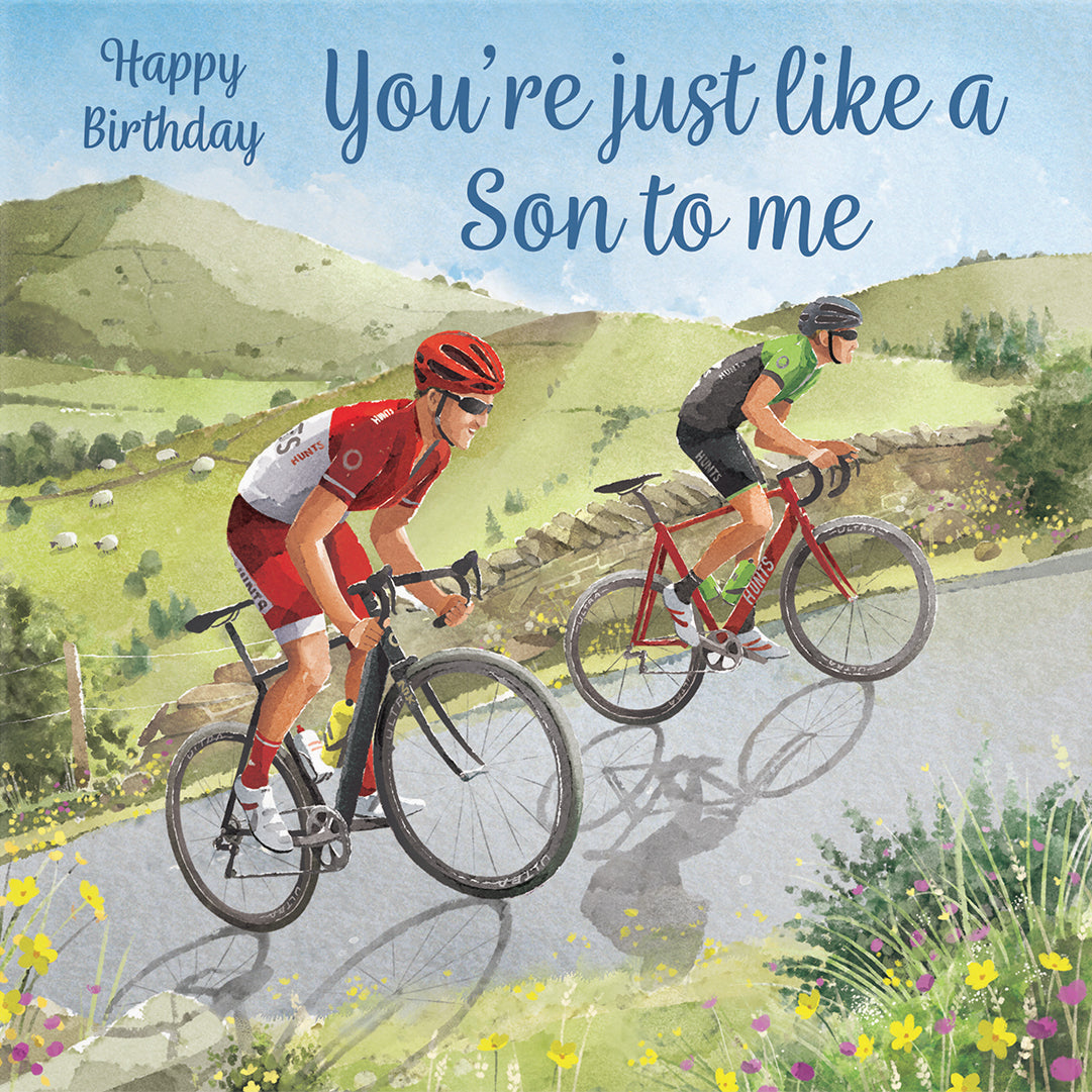 Like A Son Birthday Card Road Cycling Milo's Gallery