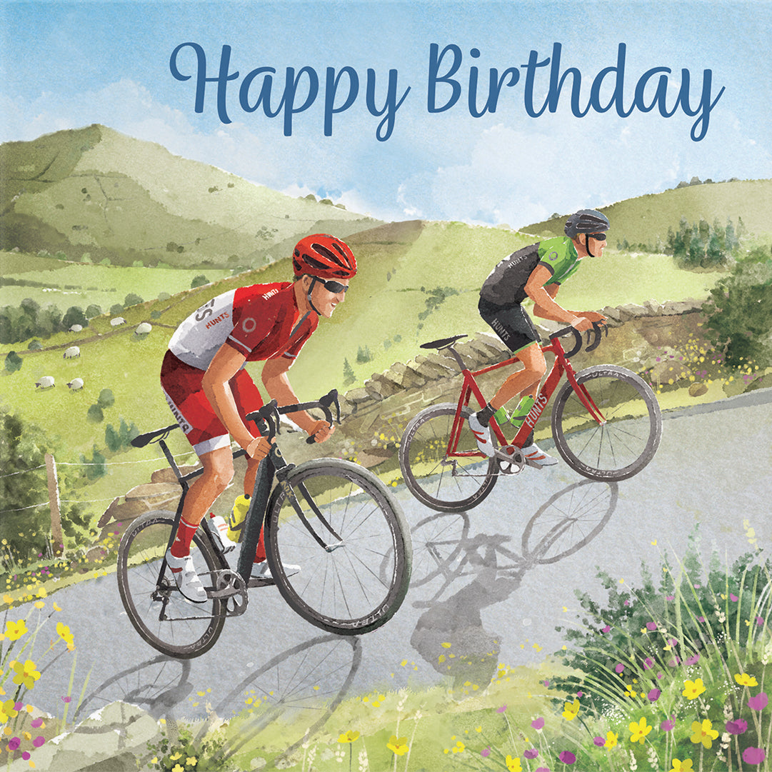 Birthday Card Road Cycling Milo's Gallery