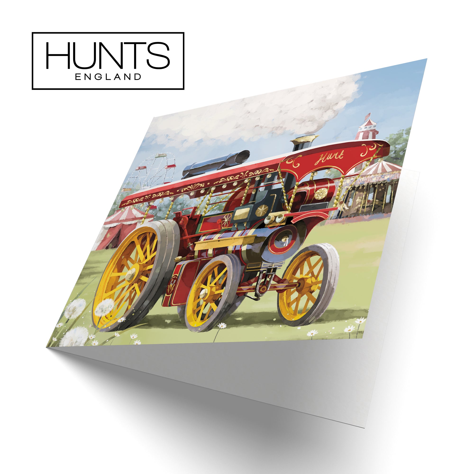 Blank Any Occasion Card Traction Engine Milo's Gallery