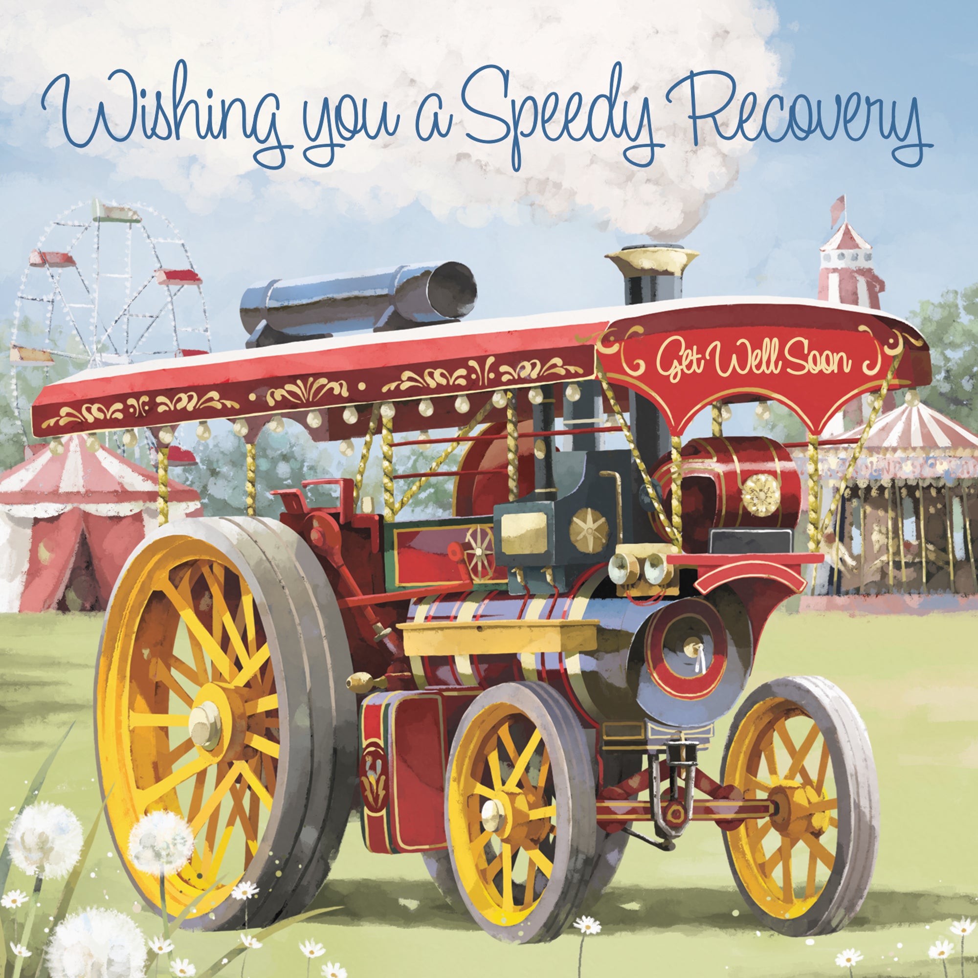 Speedy Recovery Card Traction Engine Milo's Gallery