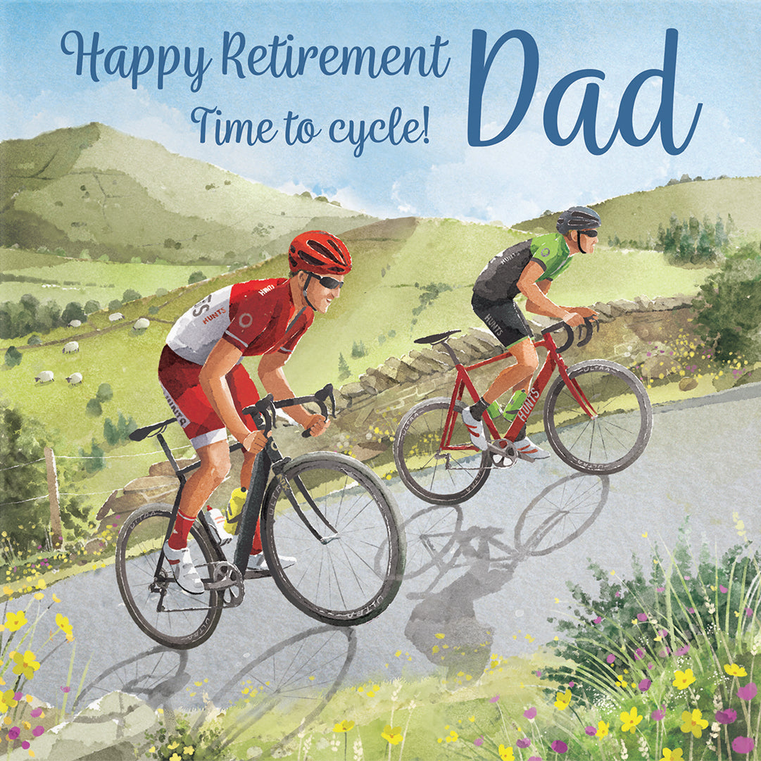 Dad Retirement Card Road Cycling Milo's Gallery