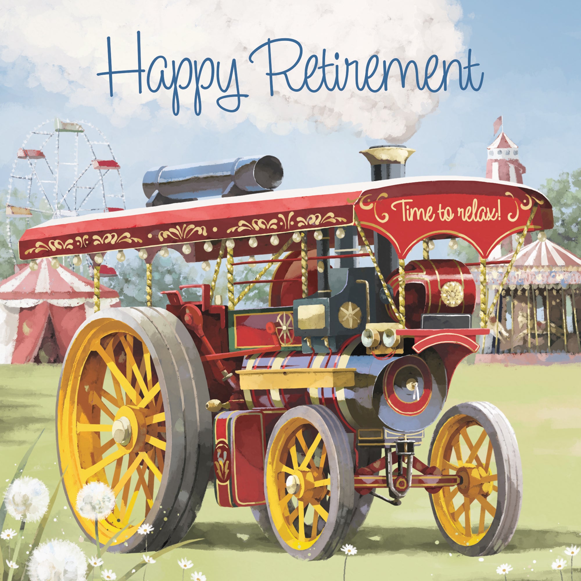 Retirement Card Traction Engine Milo's Gallery