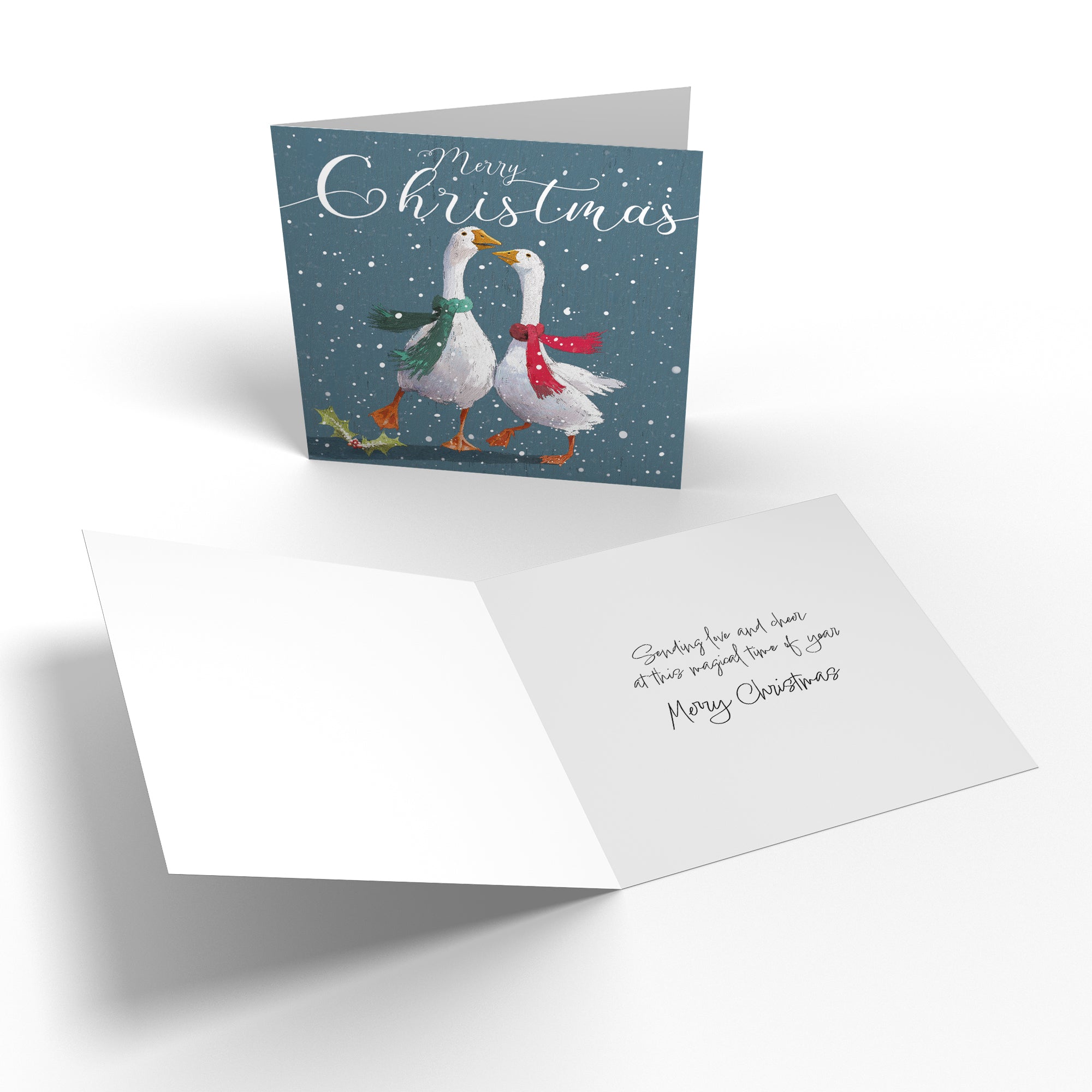 Milo's Gallery Mixed Pack Of 10 Christmas Cards And Envelopes