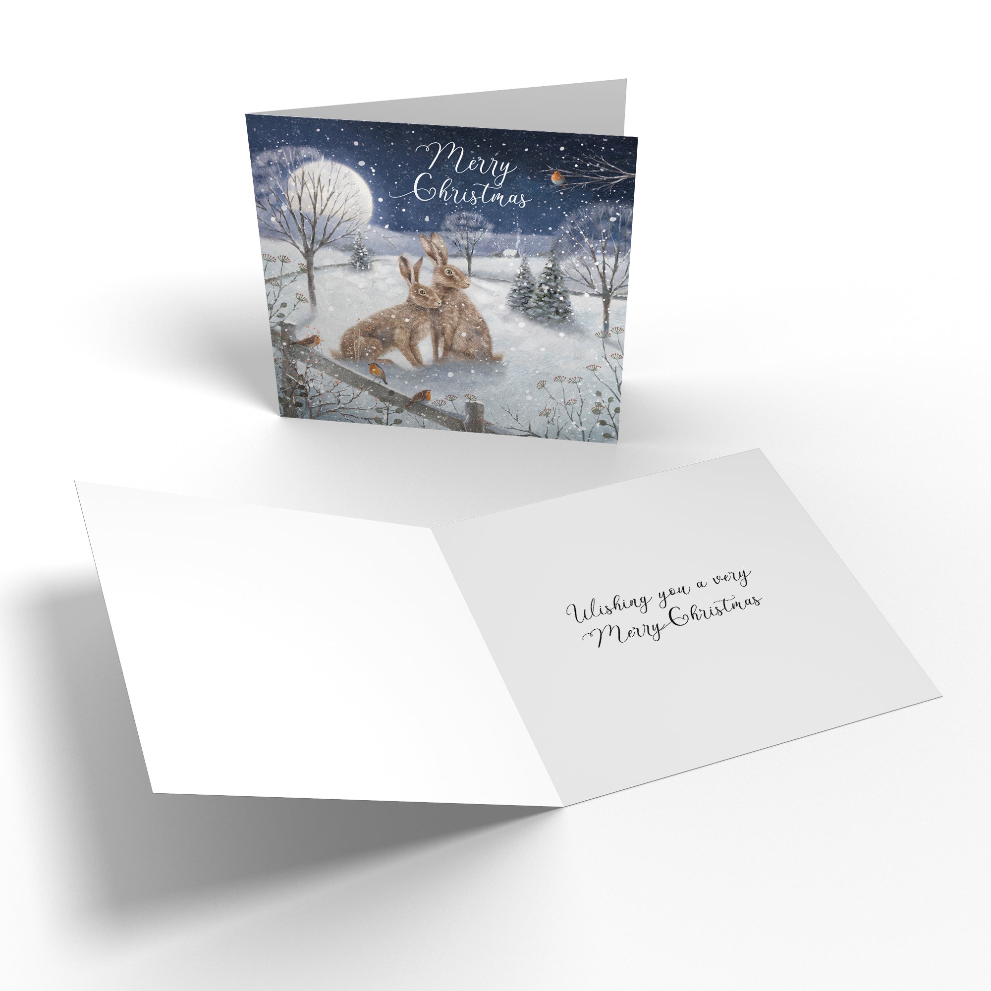 Milo's Gallery Mixed Pack Of 10 Christmas Cards And Envelopes