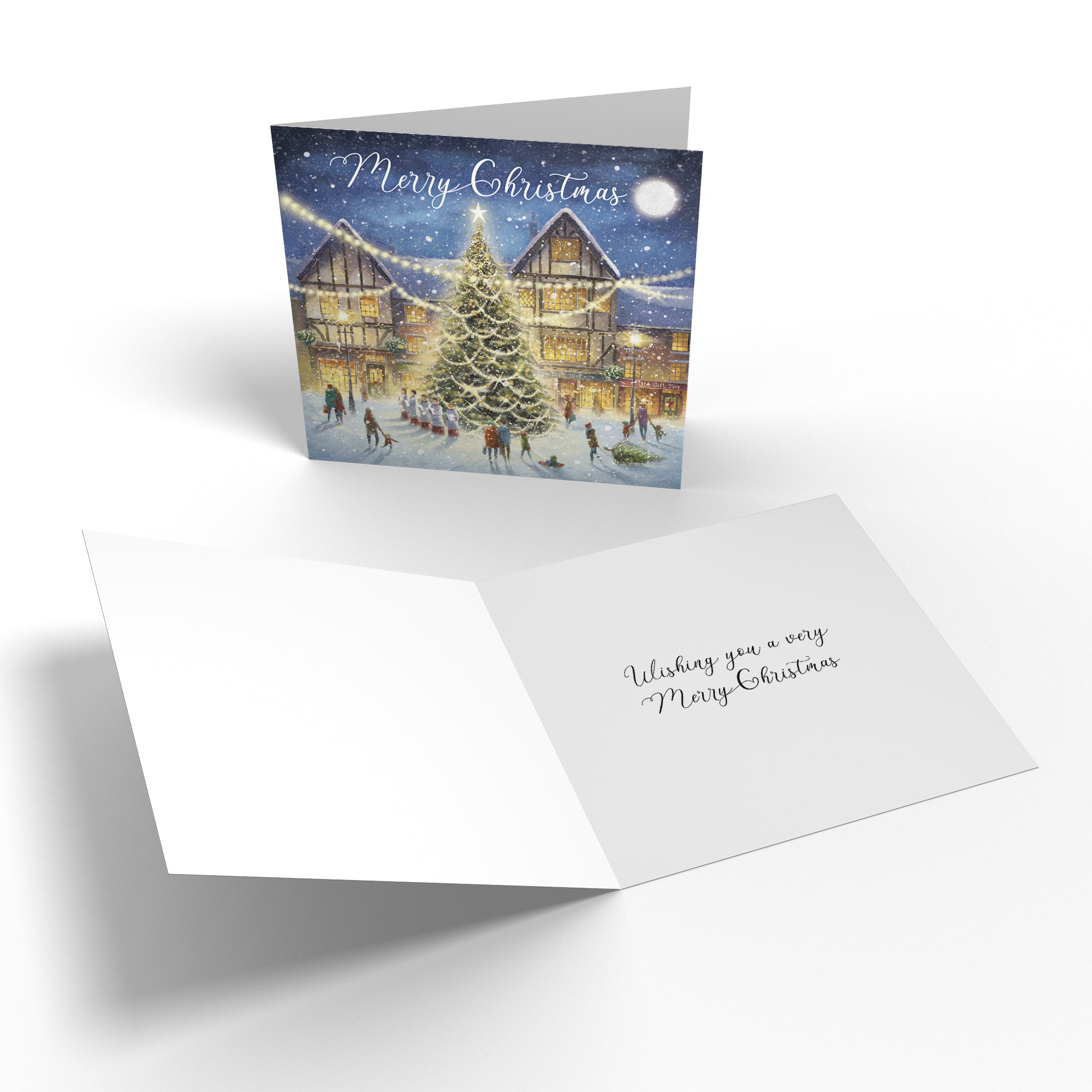 Milo's Gallery Mixed Pack Of 10 Christmas Cards And Envelopes