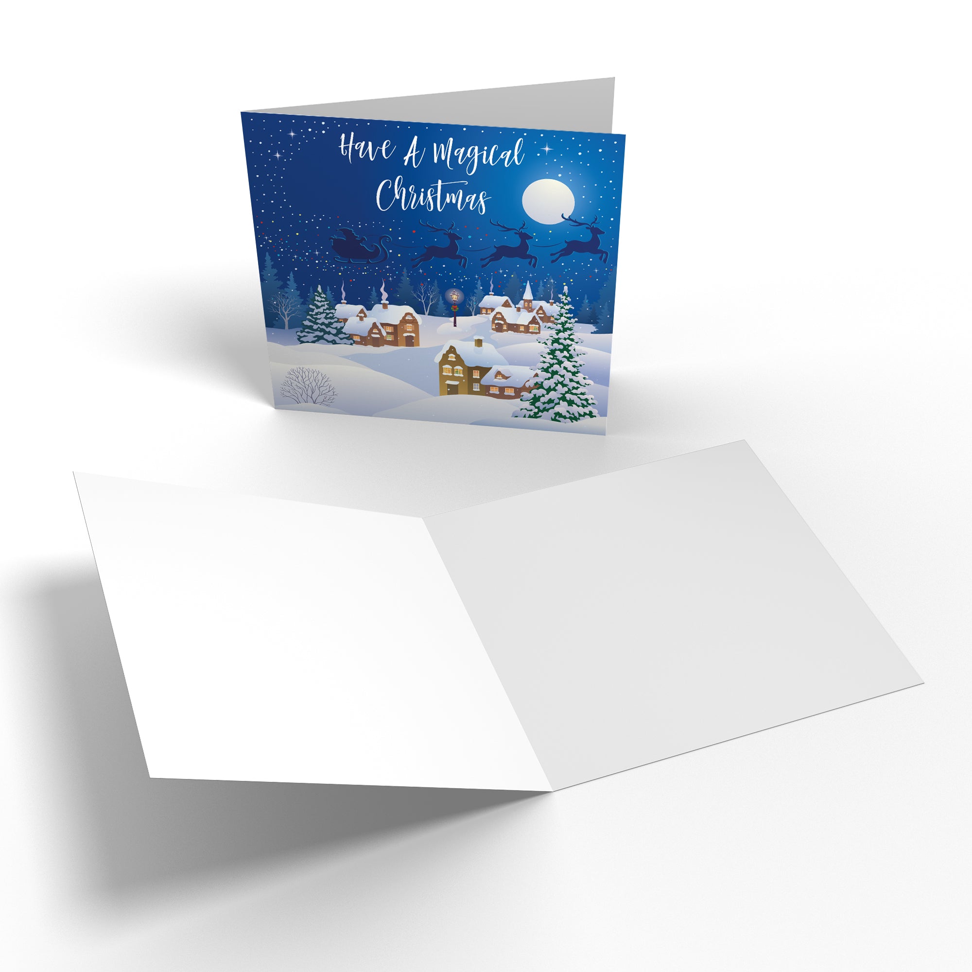 Winter Wonderland Pack Of 10 Christmas Cards And Envelopes