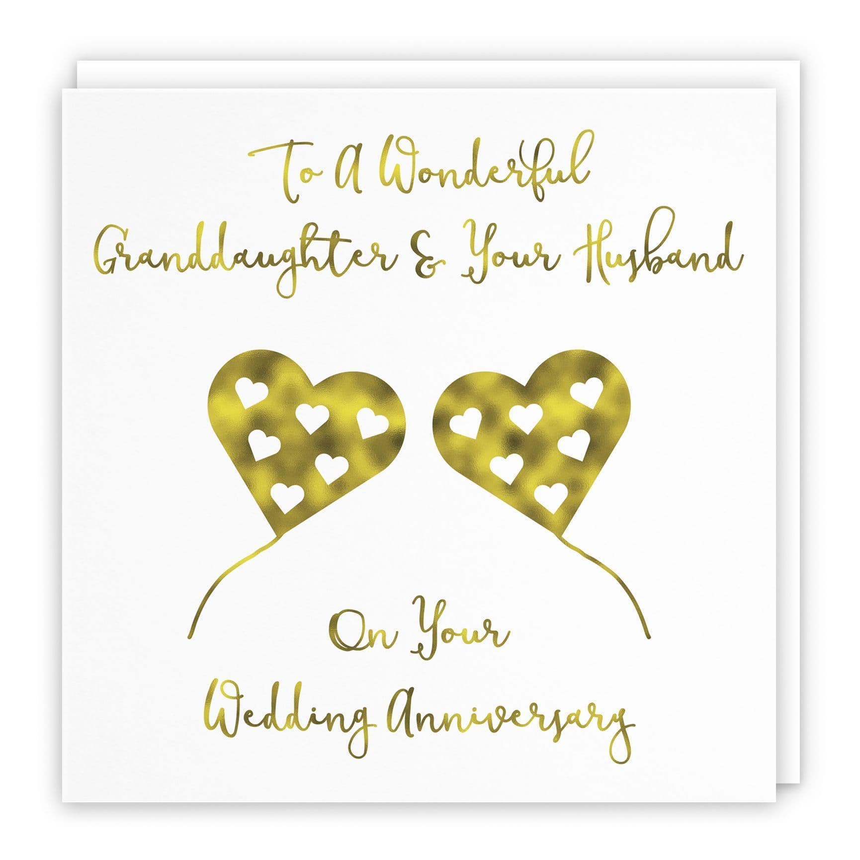 Granddaughter And Husband Anniversary Card Milano