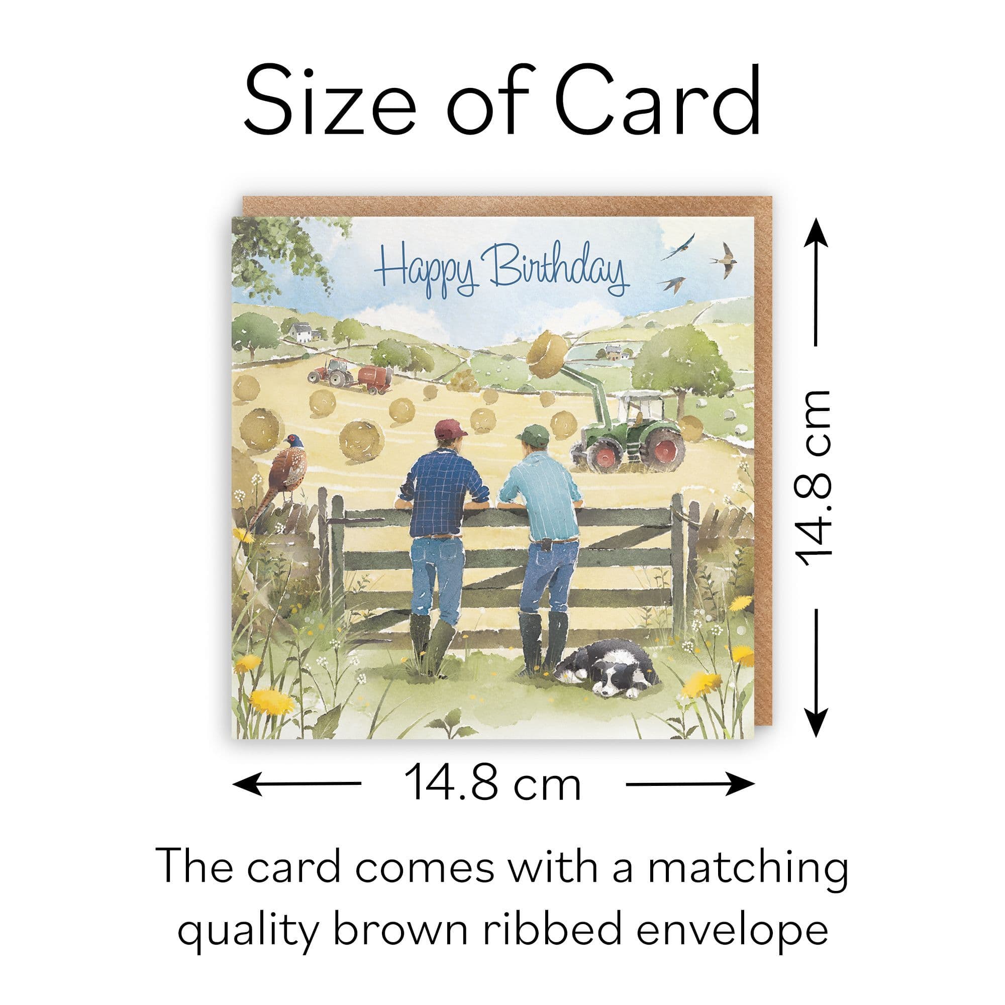 Birthday Card Haymaking Milo's Gallery