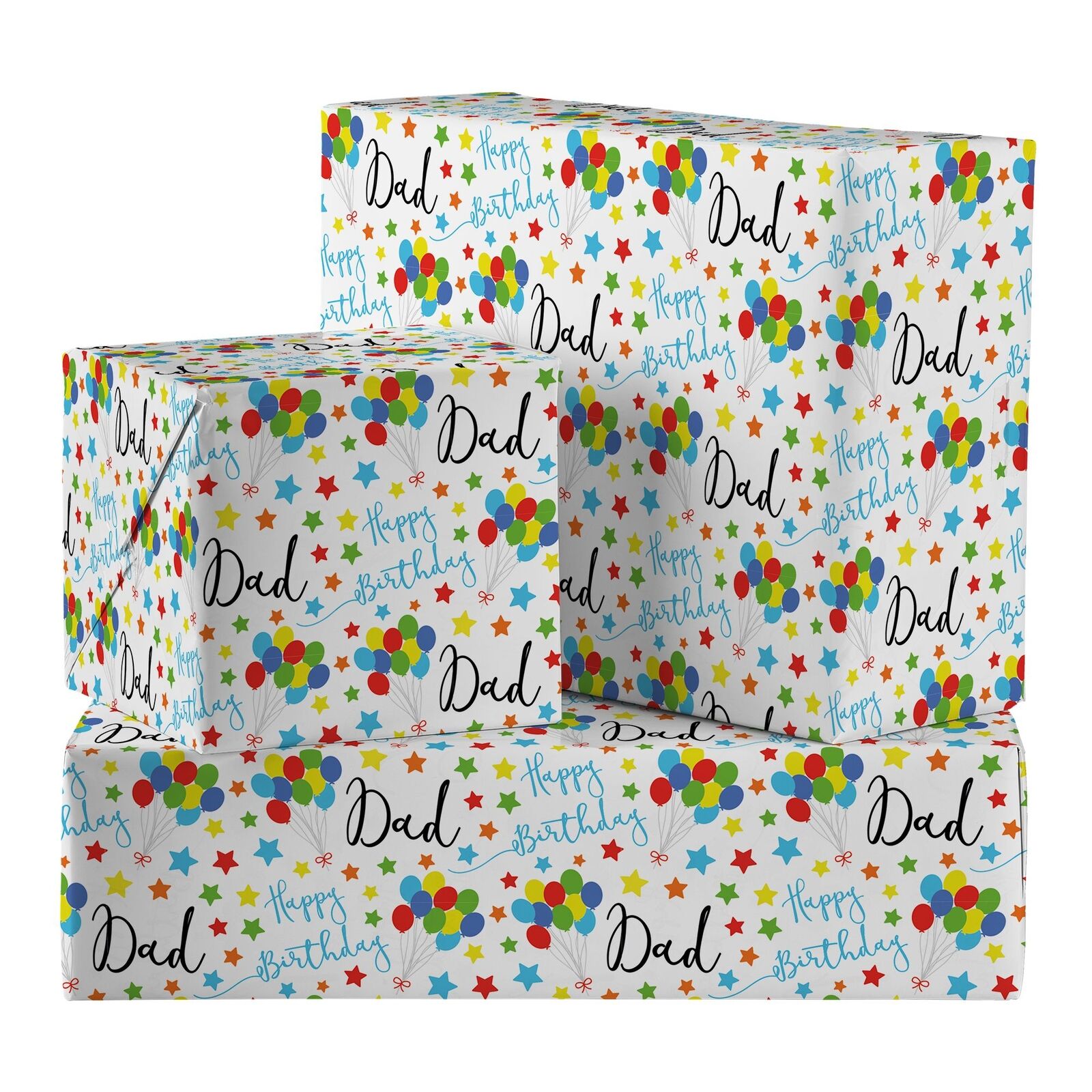 Dad Birthday Gift Wrap And Tags Iconic